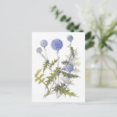 Wereldbol Thistle Collectie Briefkaart (Staand voorkant)