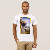 Wereldbol van Imperial Airways T-shirt (Voorkant volledig)