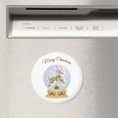 Wereldbol van rendierwater Magnet Magneet (Insitu (Vaatwasser))