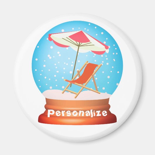 Wereldbol voor doorsnede magneet (Voorkant)