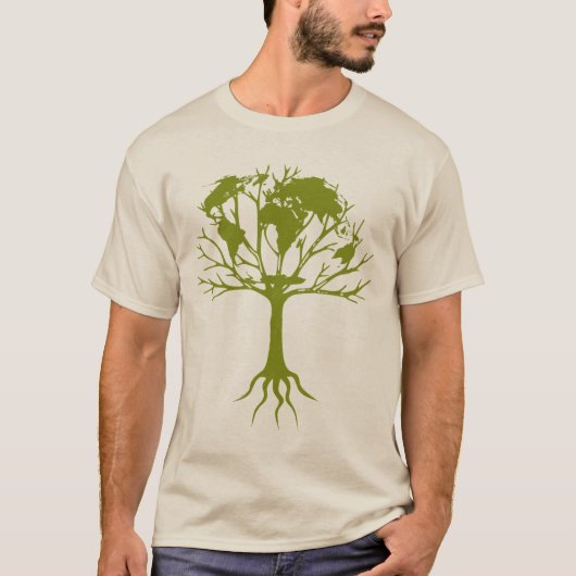 Wereldboom T-shirt (Voorkant)