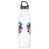 Wereldbroederschap Waterfles (Achterkant)