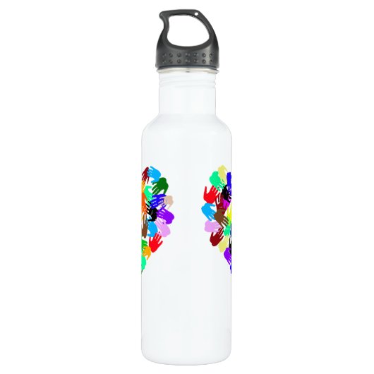 Wereldbroederschap Waterfles (Achterkant)