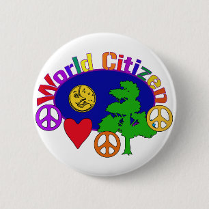 Wereldburger Ronde Button 5,7 Cm