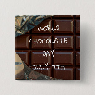 Wereldchocoladedag 7 juli Button