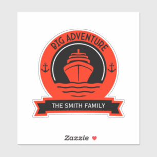 wereldcruise sticker