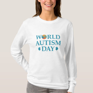Werelddag van autisme t-shirt
