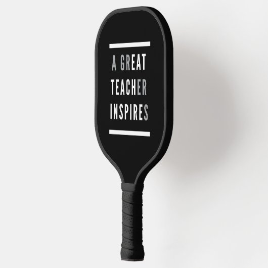 Werelddag van de Internationale Teachers Eat Teach Pickleball Paddle (Links)