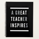 Werelddag van de Internationale Teachers Eat Teach Planner (Voorkant)