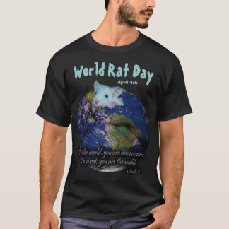 Werelddag van de Rat T-shirt