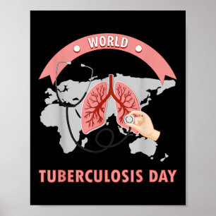 Werelddag van de Tuberculose Funny Health Awarenes Poster