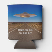 Werelddag van de UFO Blikjeskoeler (Achterkant)