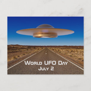 Werelddag van de UFO Briefkaart