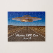 Werelddag van de UFO Legpuzzel (Horizontaal)