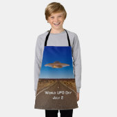 Werelddag van de UFO Schort (Gedragen)