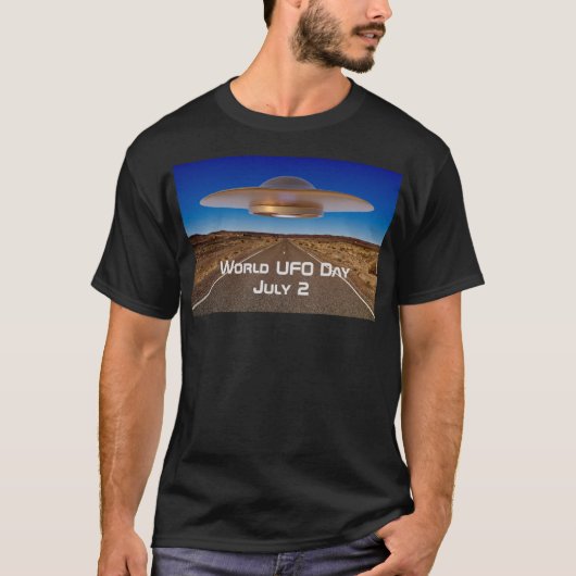 Werelddag van de UFO T-shirt (Voorkant)
