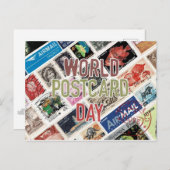 Werelddag van het Briefkaart - Exclusief Briefkaar (Voorkant / Achterkant)