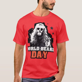Werelddag voor de sticker en t 3 t-shirt