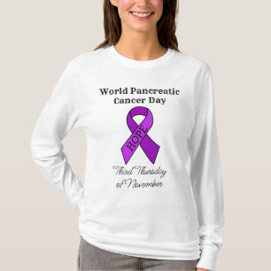 Werelddag voor pancreaskanker t-shirt