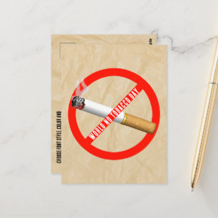 Werelddag voor tabak briefkaart