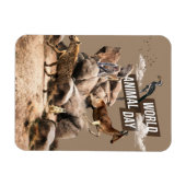 Werelddierdag Magneet (Horizontaal)