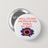 werelddoemgrap ronde button 5,7 cm (Voorkant /achterkant)