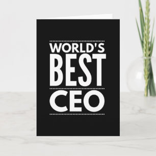 Werelden Beste CEO Kaart