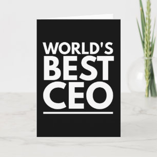 Werelden Beste CEO Kaart