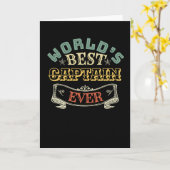 WERELDEN BESTE KAPITEIN OOIT KAART (Gele Bloem)