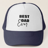 Werelden Beste Pap Pet, Vaderdag Gooi terug Pap Trucker Pet (Voorkant)