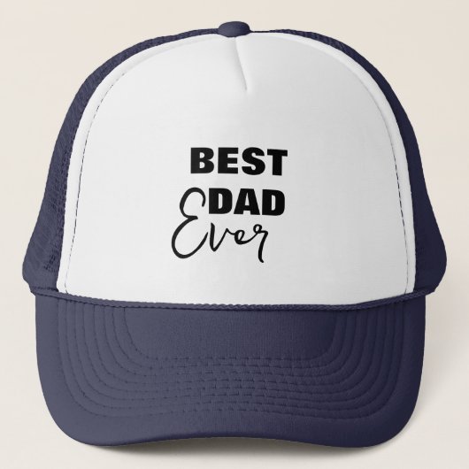 Werelden Beste Pap Pet, Vaderdag Gooi terug Pap Trucker Pet (Voorkant)
