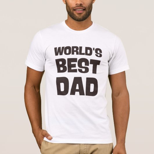 Werelden Beste Pap Vaderdag Pap T-shirt (Voorkant)