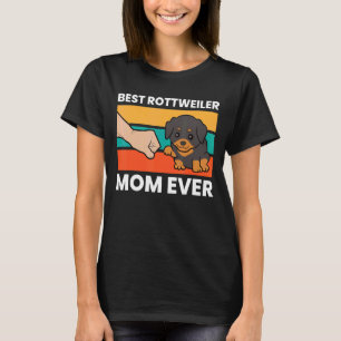 Werelden Beste Rottie Moeder Beste Rottweiler Moed T-shirt