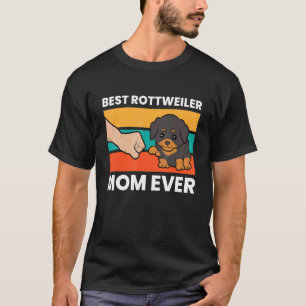 Werelden Beste Rottie Moeder Beste Rottweiler Moed T-shirt