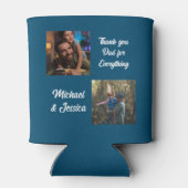 Werelden Beste Stap Vader Grappig Blikjeskoeler (Achterkant)