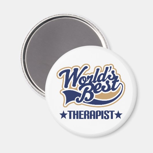Werelden Beste Therapeut Magneet (Voorkant / Achterkant)