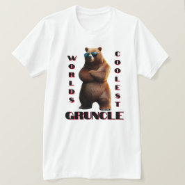 Werelden Coolest Gruncle Beer T-shirt