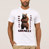 Werelden Coolest Gruncle Beer T-shirt (Voorkant)