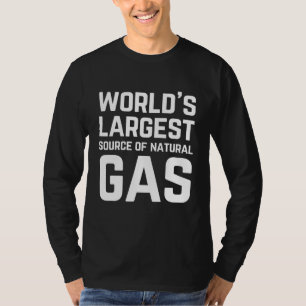 Werelden grootste bron van aardgas meme vrouwen me t-shirt