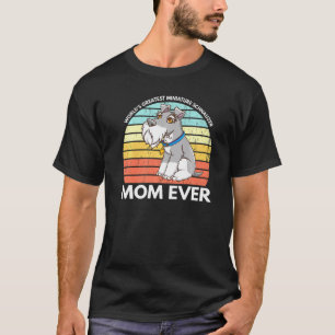 Werelden Grootste Miniatuur Schnauzer Moeder Schat T-shirt