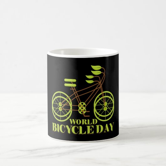 Wereldfietsdag Koffiemok (Center)