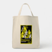 Wereldfietsdag Tote Bag (Achterkant)