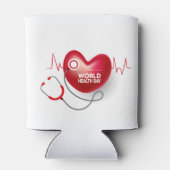 Wereldgezondheidsdag Blikjeskoeler (Achterkant)