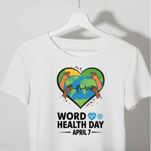 Wereldgezondheidsdag T-shirt