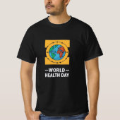 Wereldgezondheidsdag T-shirt (Voorkant)