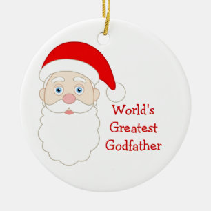Wereldgrootse godvader keramisch ornament