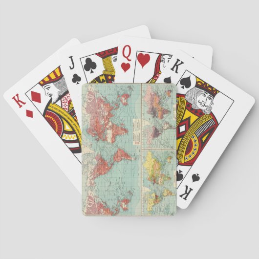 Wereldhandel. Pokerkaarten (Achterkant)