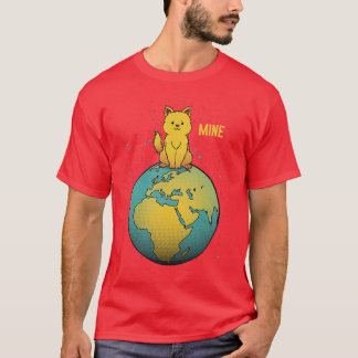 Wereldheerschappij Planet Earth Mine door Tobe Fon T-shirt