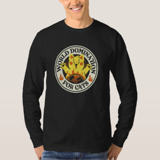 Wereldheerschappij Voor Kitten Grappige Katten Bad T-shirt