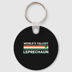 Wereldhoogste Leprechaun - Ierse Shamrock St. Patr Sleutelhanger
